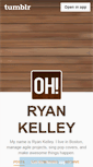 Mobile Screenshot of ohryankelley.com